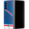 NHL New York Rangers Home Jersey Galaxy Z Fold4 5G Skin